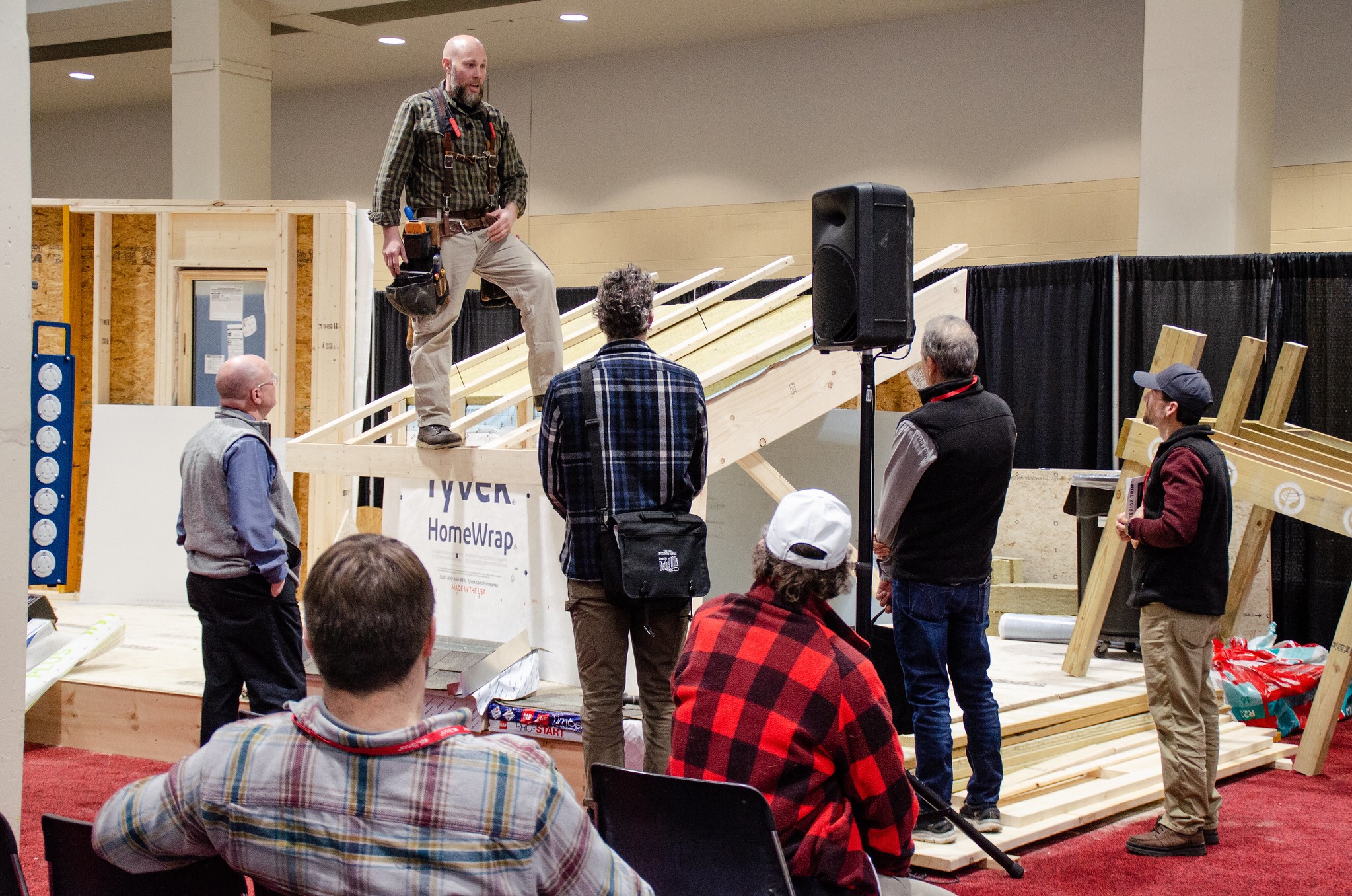 Matt Whitbeck speaking at Demo Zone