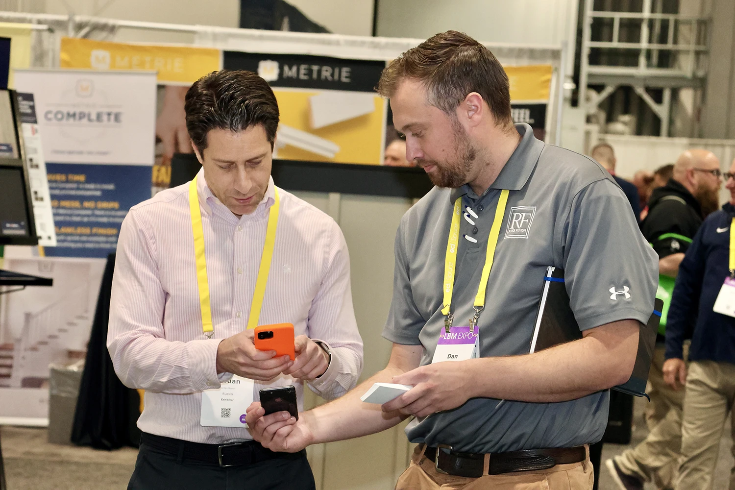 People making connections on show floor